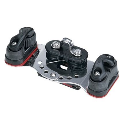 Harken 22mm Car ‚Äö√Ñ√Æ Fixed Sheaves, Cam Cleats