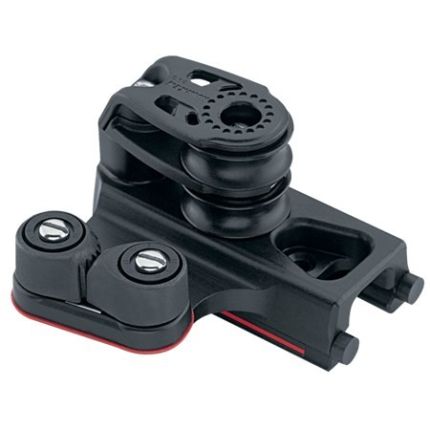 Harken 22mm End Control ‚Äö√Ñ√Æ Double Sheave, Cam Cleat, Set of 2