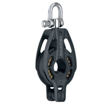 Harken 57 mm Aluminium Block Swivel Becket