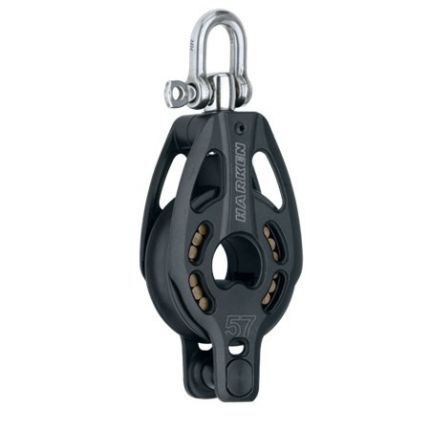 Harken 57 mm Aluminium Block Swivel Becket