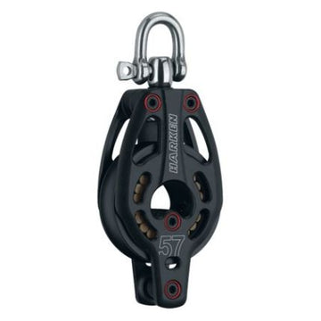 Harken 57 mm Aluminium Low-Load Block Swivel Becket