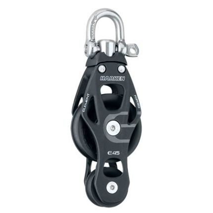 Harken 45 mm Aluminium Element Fiddle Block-Swivel