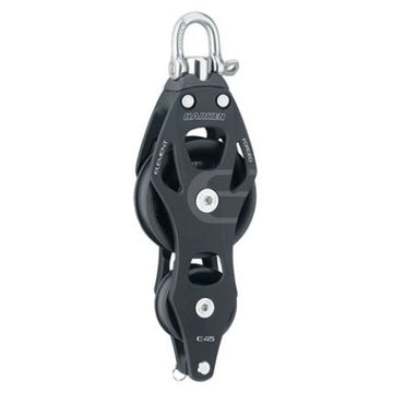 Harken 45 mm Aluminium Element Fiddle Block-Swivel Becket
