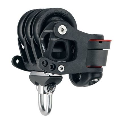 Harken 45 mm Aluminium Element Triple Block-Swivel Cam Cleat