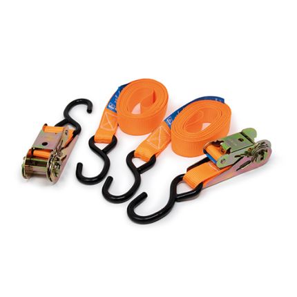Maypole Pair Of 700Kg Ratchet Strap & Hooks