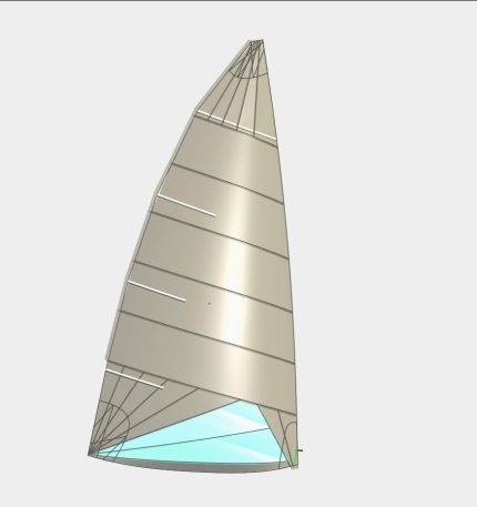 Hartley Boats Phantom Main Sail