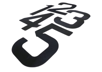 Hartley Boats Sail Numbers 12 Inch (300mm)