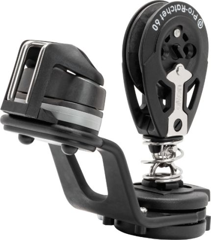 Allen Compact Mainsheet Jammer Arm With Swivel and Cleat