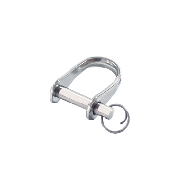 Pressed D Shackle with 5mm Clevis Pin