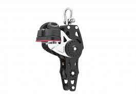 Harken 40mm Carbo Fiddle with Cam Cleats and Becket