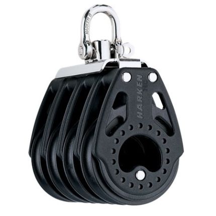 Harken 75 mm Quad Block Swivel