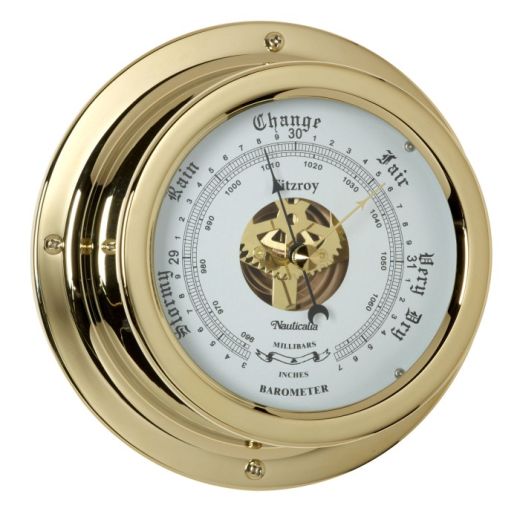 Nauticalia Fitzroy Barometer (QuickFix) Brass