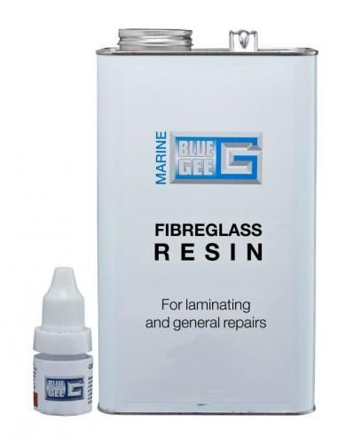 Blue Gee Fibreglass Resin And Catalyst 500 ml