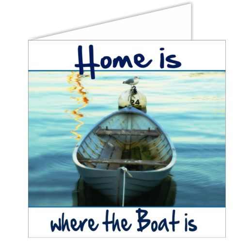Nauticalia Home Is..Greeting Card